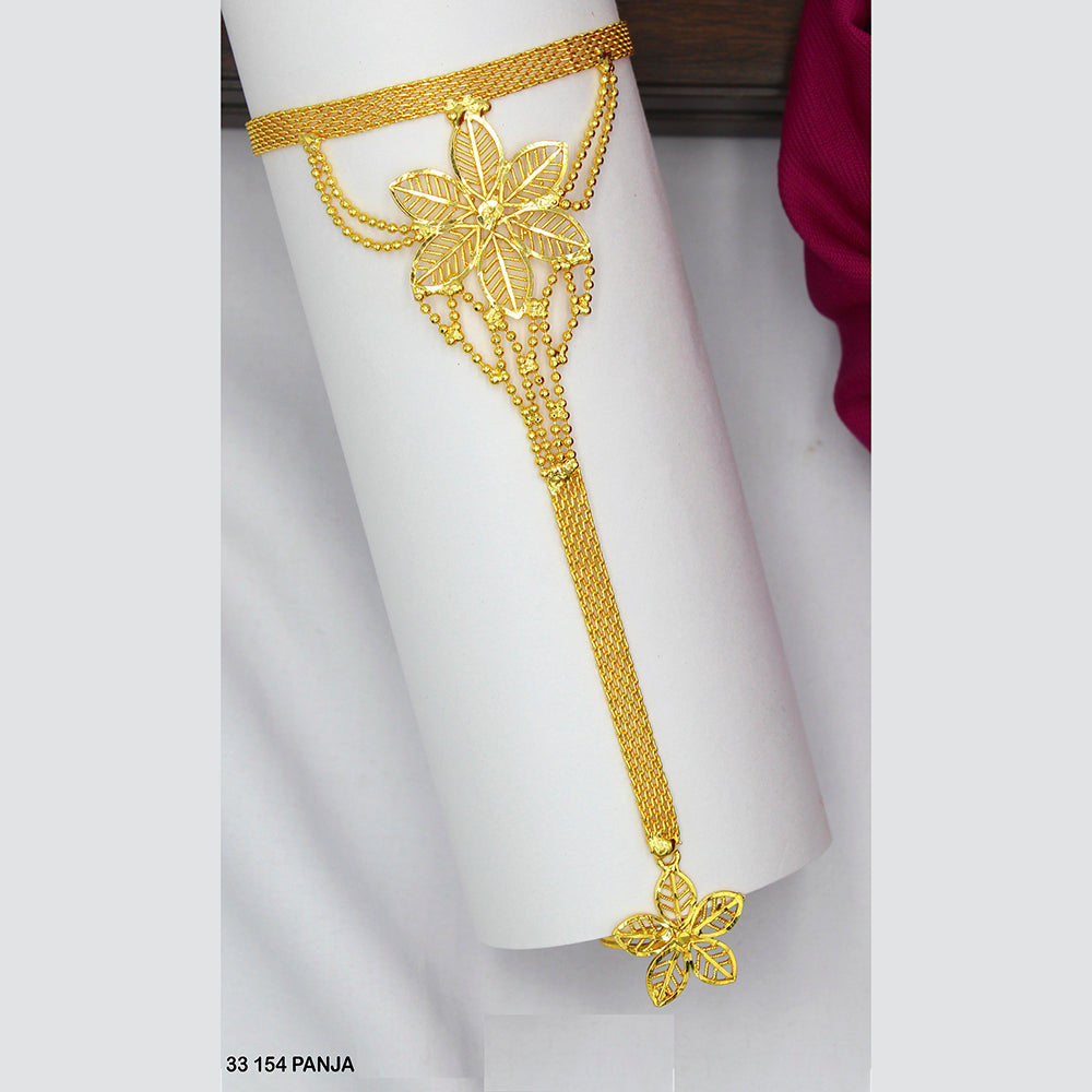 Mahavir Gold Plated Hand Panja