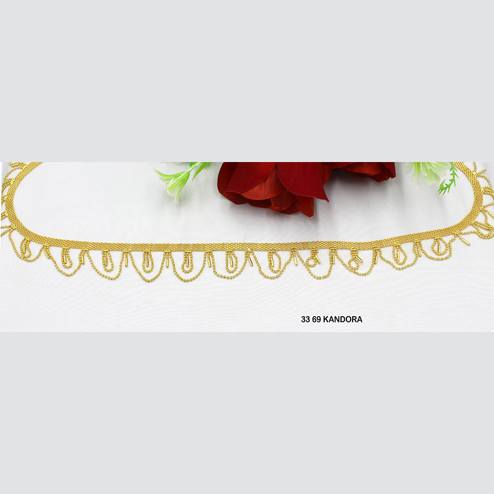 Mahavir Gold Plated Chain Kamarband