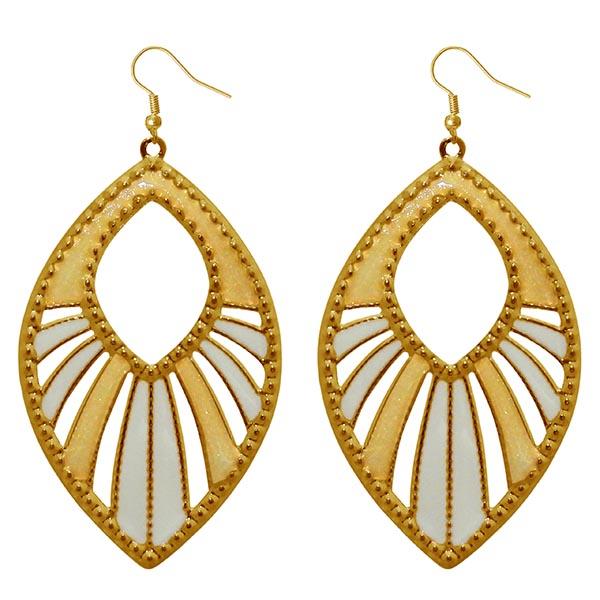 Urthn Gold Plated Dangler Earrings - 1310117A