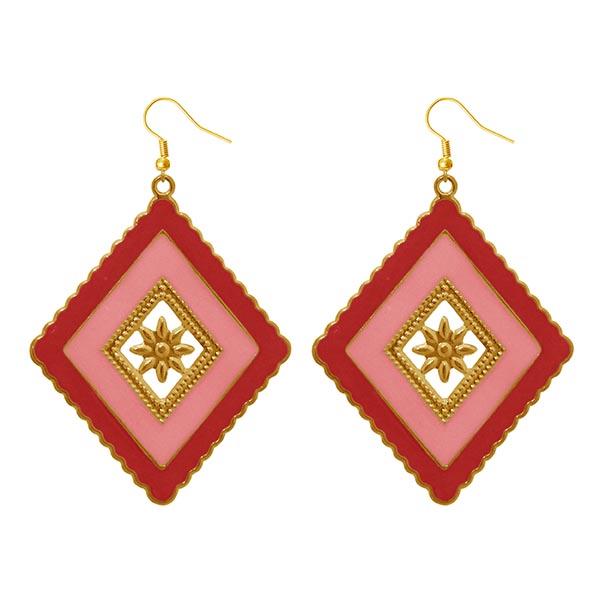 Urthn Gold Plated Dangler Earrings - 1310120B