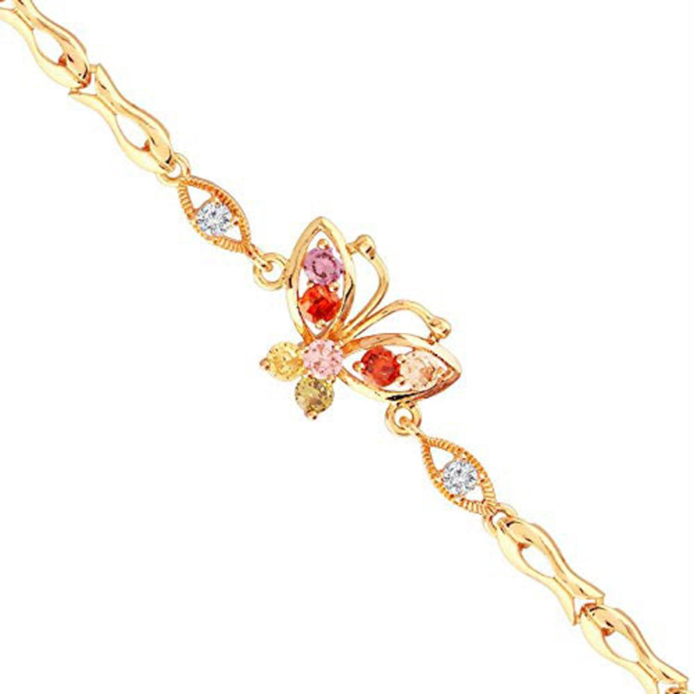 Etnico Gold-Plated Alloy Bracelet (Women) - ADB225