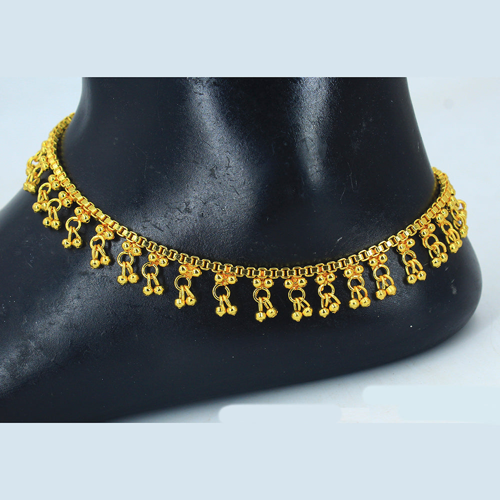 Mahavir Gold Plated Payal -DK 33 PAYAL