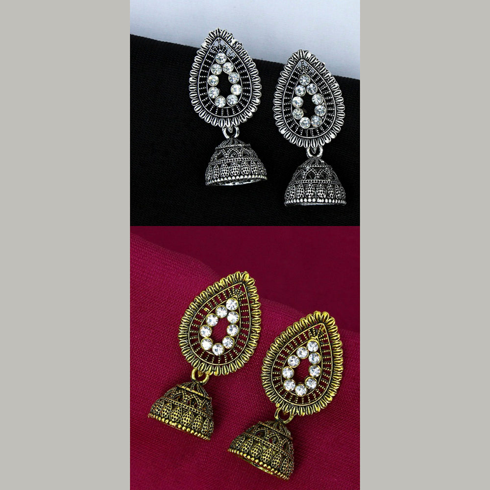 Mahavir Earrings Combo Set
