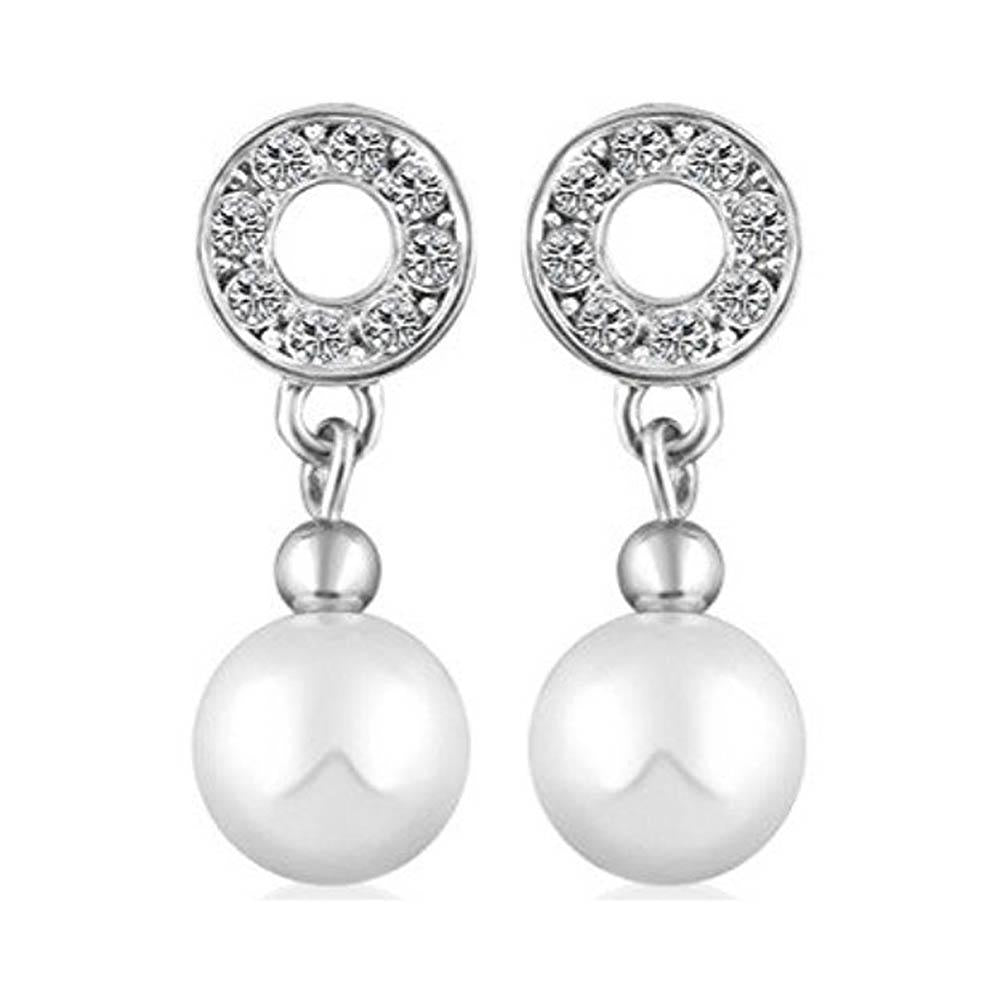 Mahi Mesmerising Pearl Drop Earrings