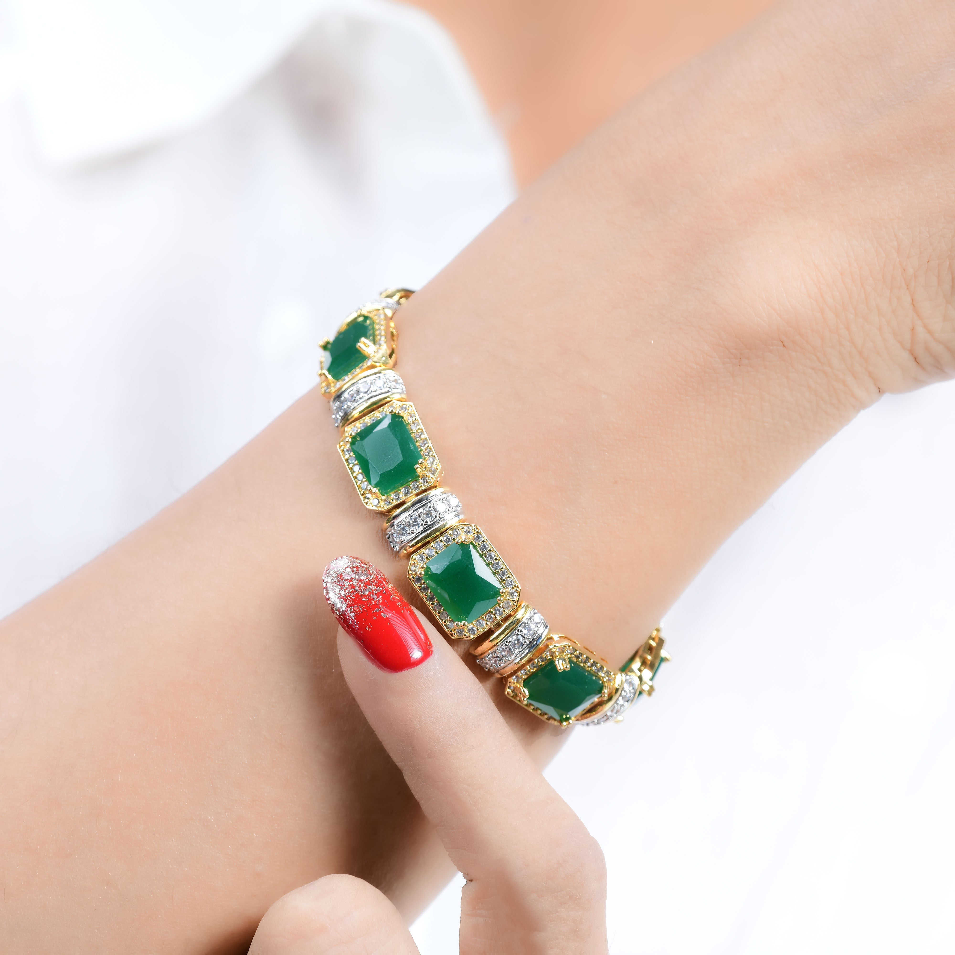 Nipura Ezmeralda Zirconia Princess Bracelet