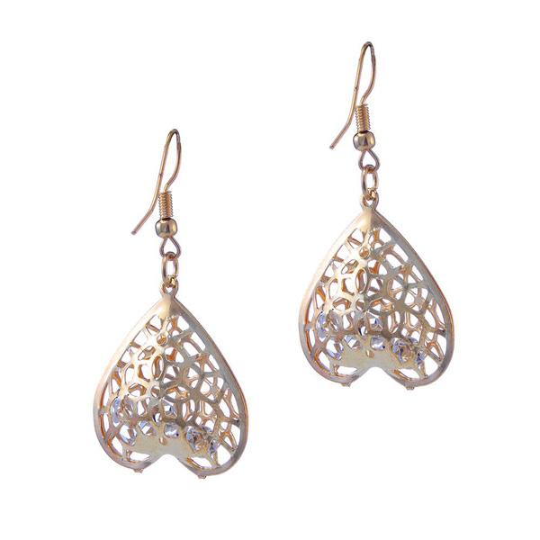 The99Jewel Gold Plated Austrian Stone Dangler Earring - 1306421