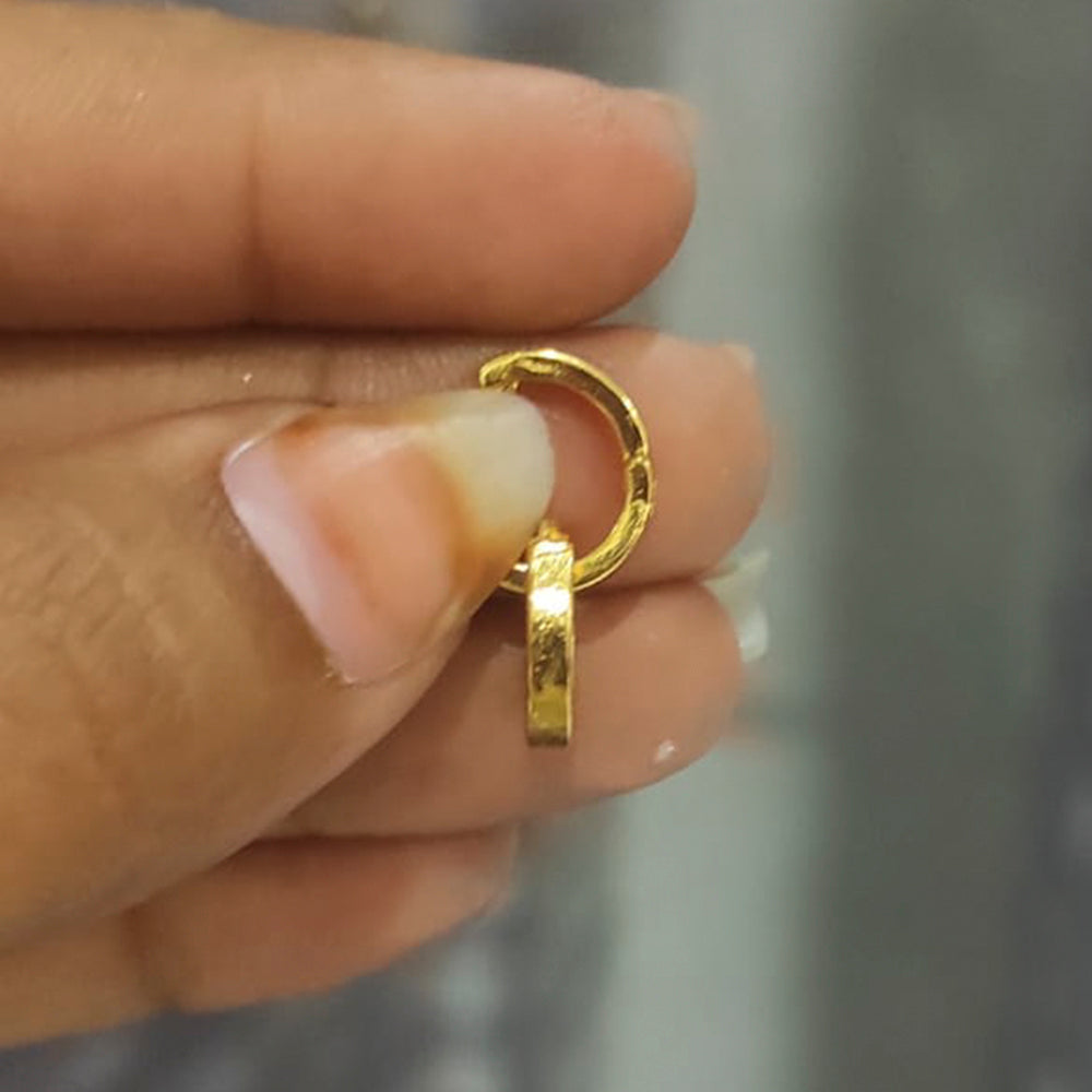 Gautam Jewellery Gold Plated Pack Of 50 Bali Hoop Earrings