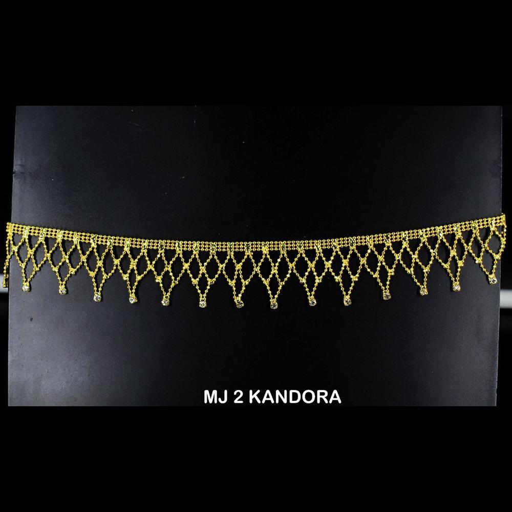 Mahavir Gold Plated Chain Kamarband - MJ 2 KANDORA