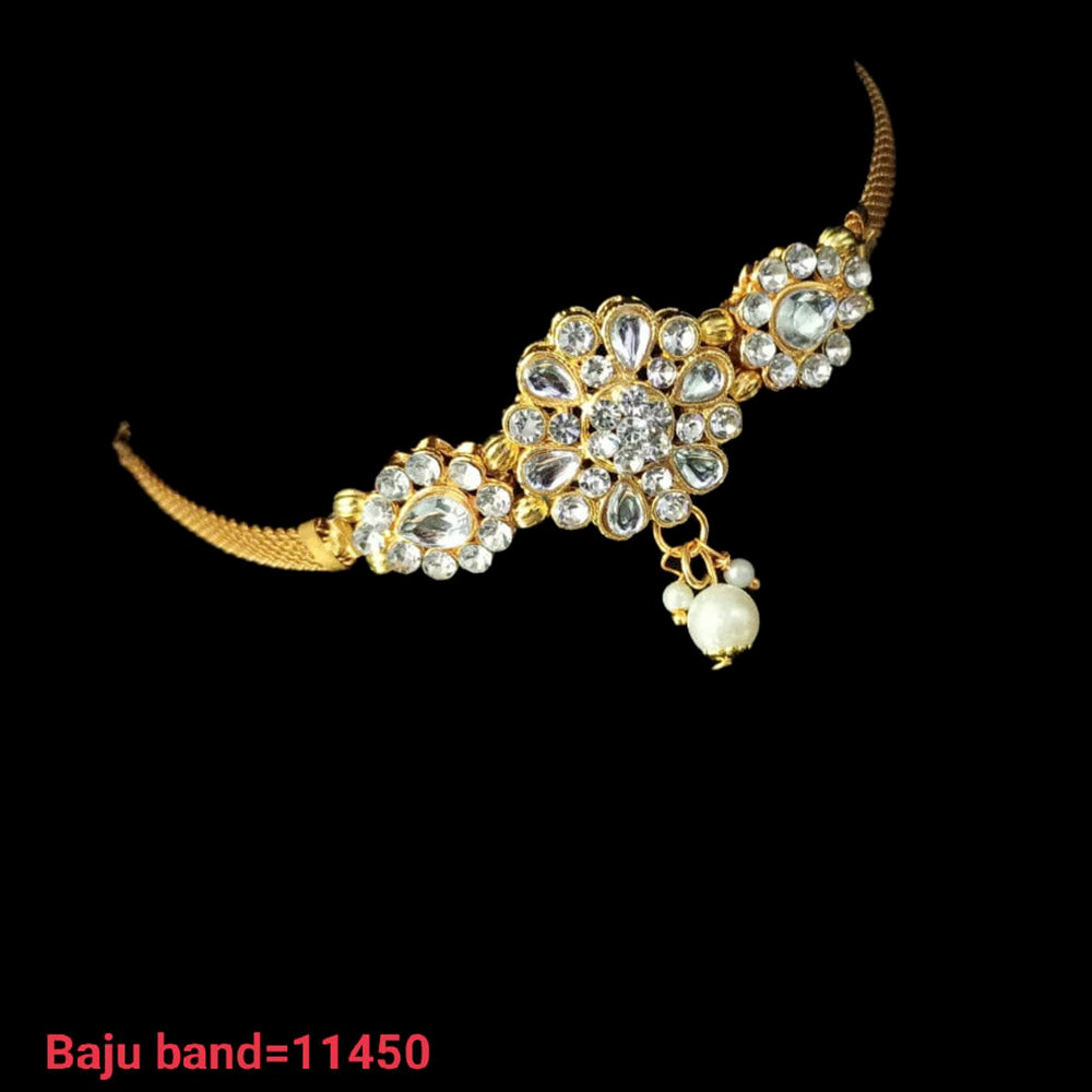 NAFJ Gold Plated Austrian Stone Bajuband