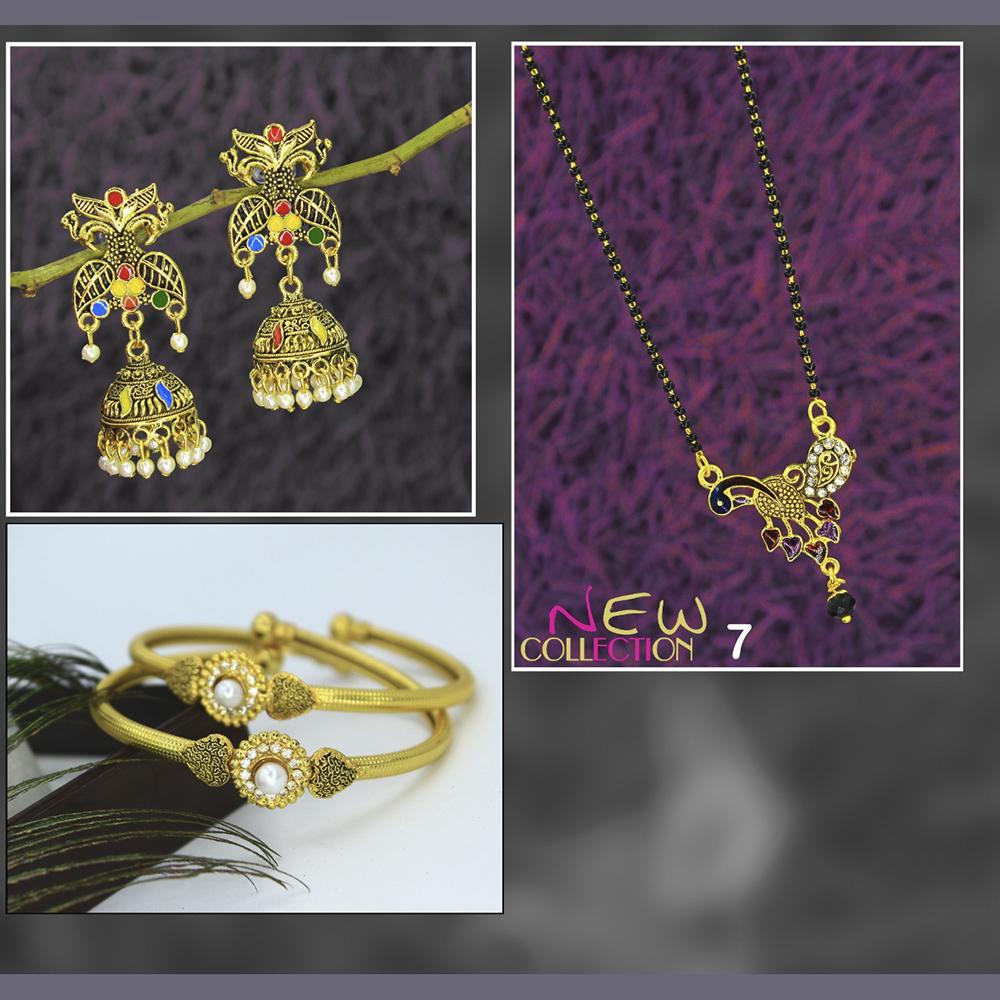 Mahavir Forming Look Jewellery Combo - No-7