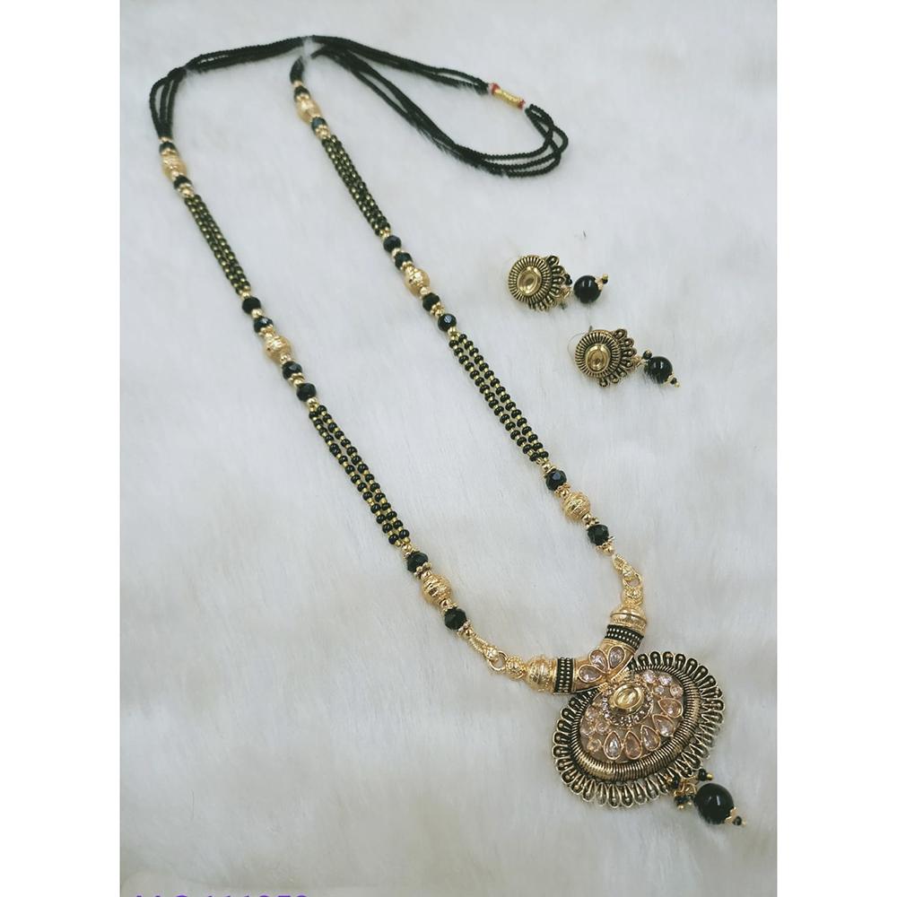 Padmawati Bangles Gold Plated Traditional Mangalsutra For Women - PBACC04