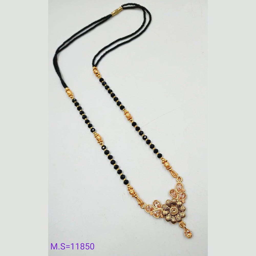 Padmawati Bangles Gold Plated Traditional Mangalsutra - PBACC131