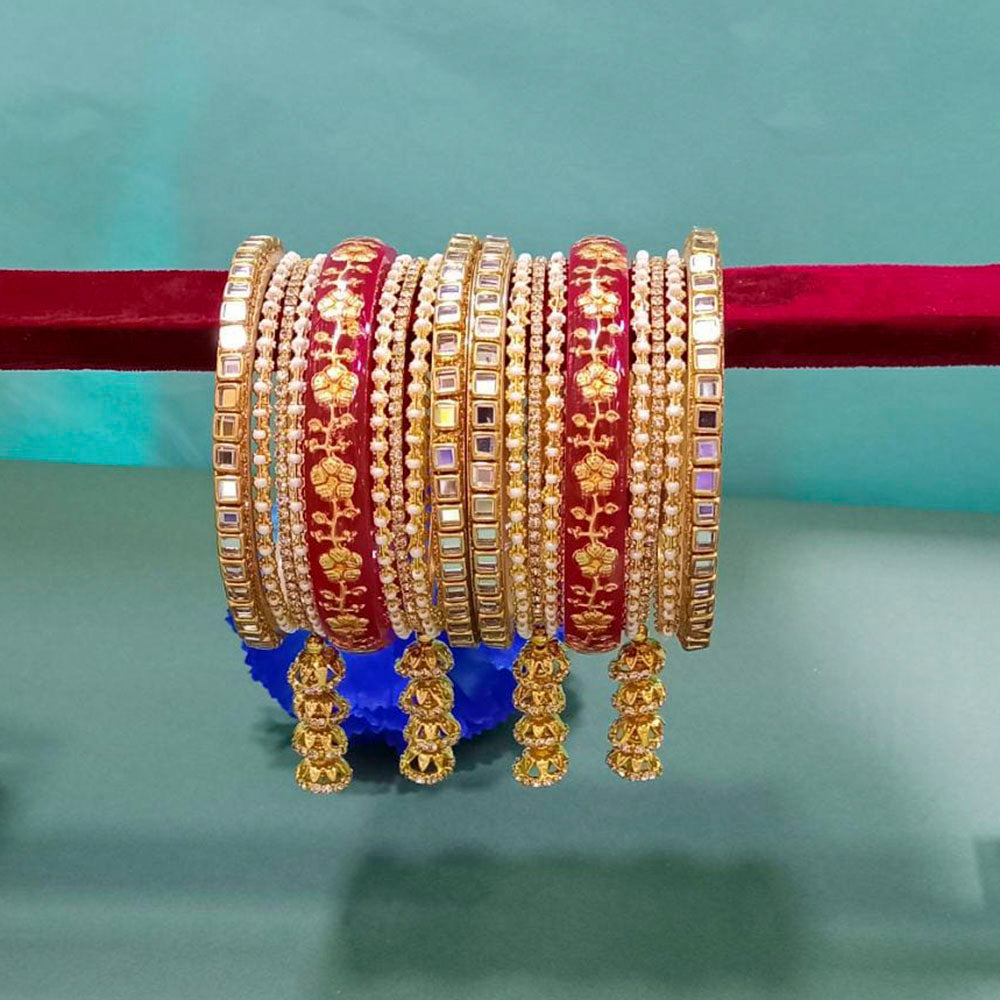 Pooja Bangles Mirror Acrylic Bangles