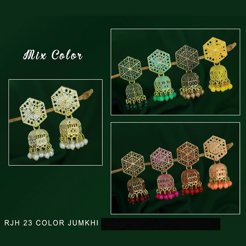 Mahavir Gold Plated Jhumki Combos