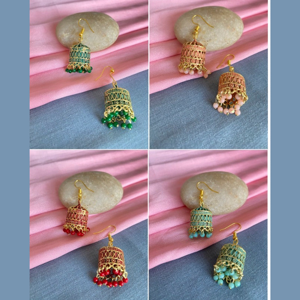 Mahavir Gold Plated Jhumki Combos