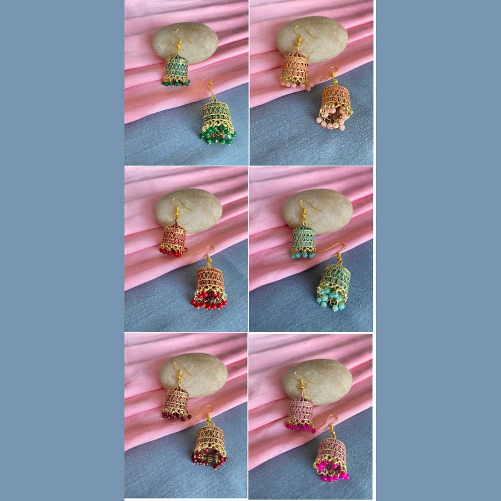 Mahavir Gold Plated Jhumki Combos