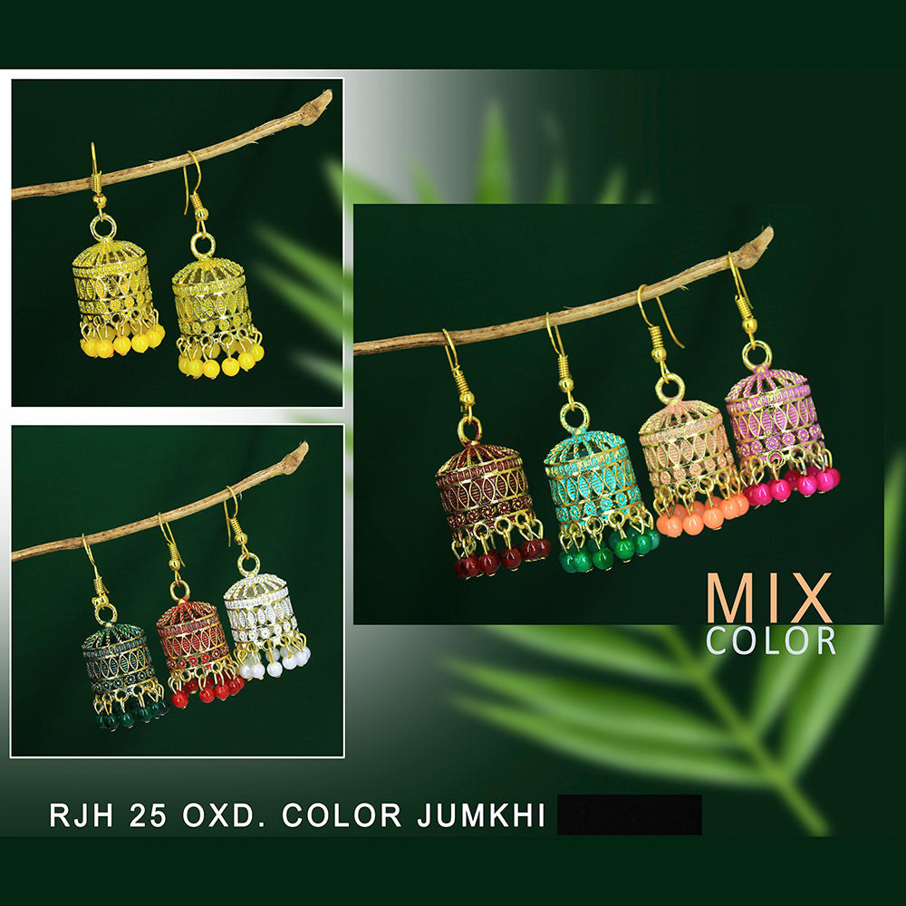 Mahavir Gold Plated Jhumki Combos