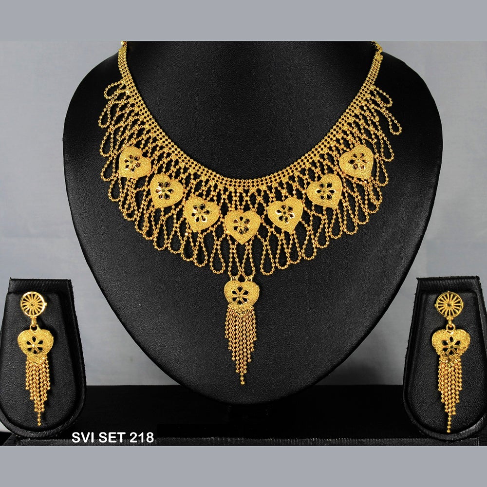 Mahavir Forming Gold Necklace Set - SVI SET 218