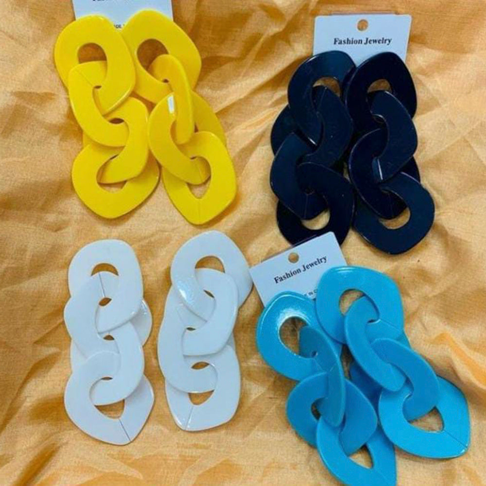 Vaamika Gold Plated Dangler Earrings