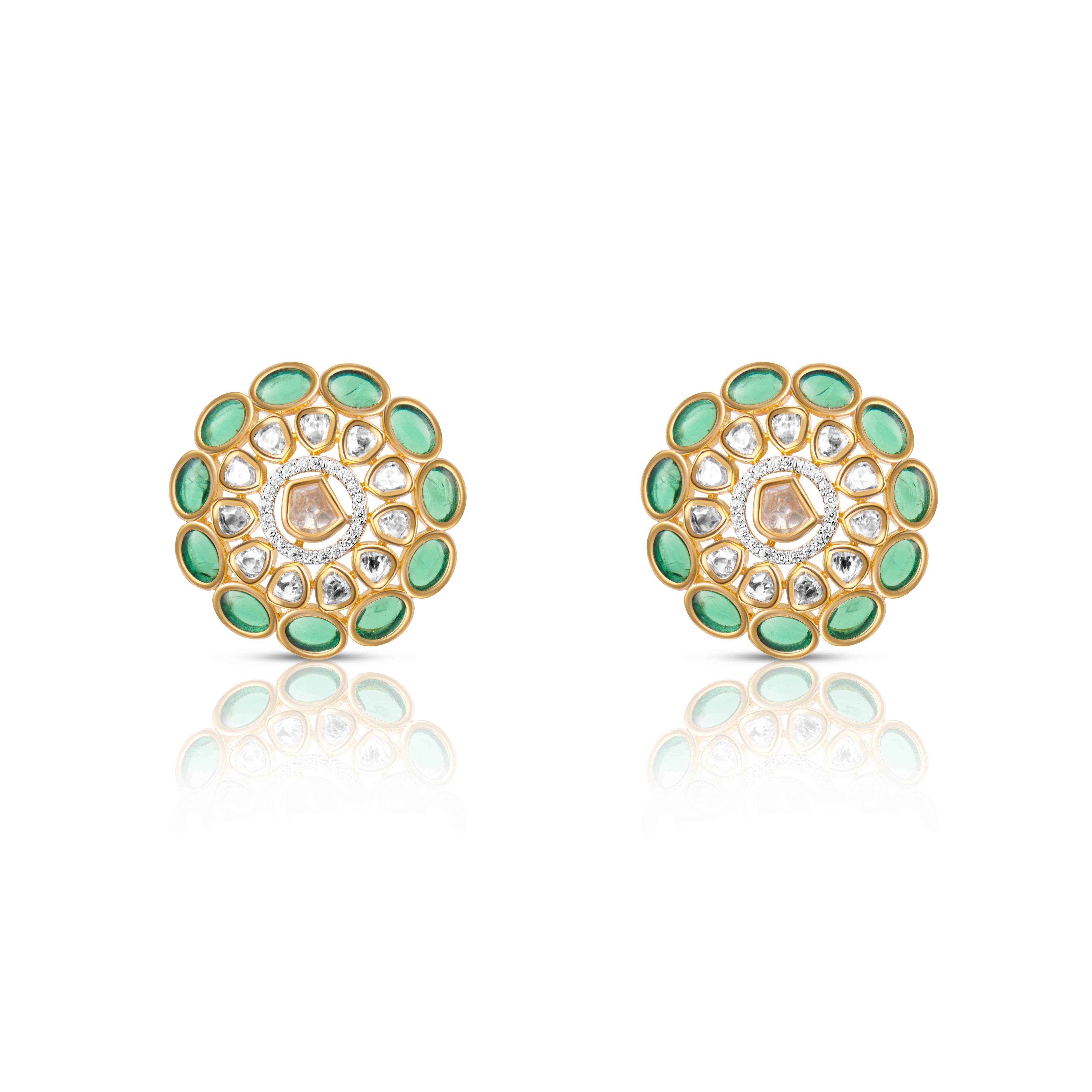 Nipura Vasudha Kundan earrings