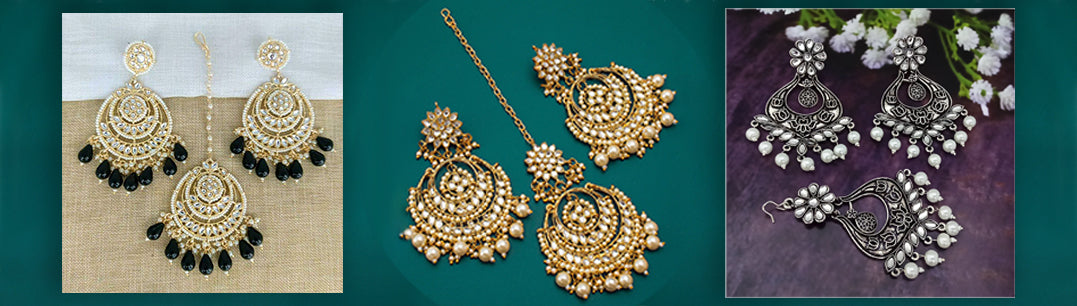 Maang Tikka Earrings