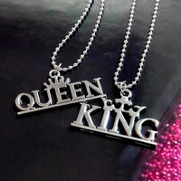 Urthn Couple Chain Pendant King & Queen Design (Pack Of 6)