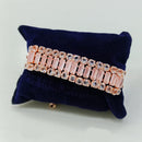 Tip Top Jewellers Rose Gold Plated Crystal Stone Bracelet