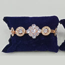 Tip Top Jewellers Rose Gold Plated Crystal Stone Bracelet