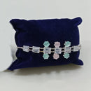 Tip Top Jewellers Silver Plated Crystal Stone Bracelet