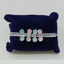 Tip Top Jewellers Silver Plated Crystal Stone Bracelet