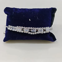 Tip Top Jewellers Silver Plated Crystal Stone Bracelet