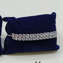 Tip Top Jewellers Silver Plated Crystal Stone Bracelet