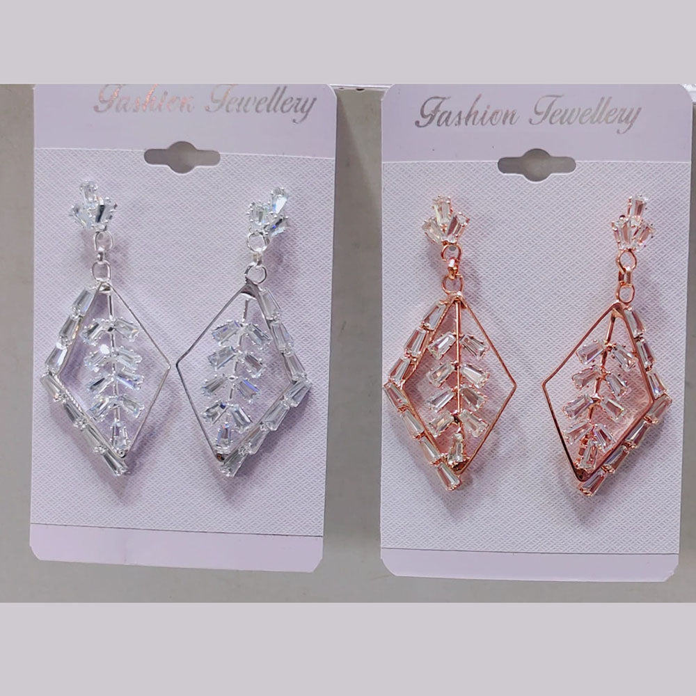 Tip Top Jewellers Crystal And Austrian Stone Dangler Earrings