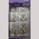 Tip Top Jewellers Stunning Kundan Stone And Pearl Jhumki Earrings (Pack of 12)