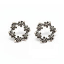 Urthn Oxidised Plated Pack of 2 Assorted Studs Combo (Pack Of 6)