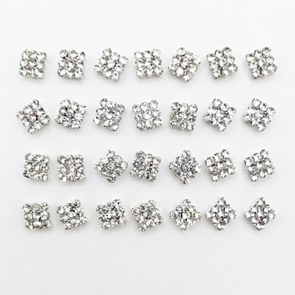 Urthn Austrian Stone Pack of 3 Stud Earrings Set for Women