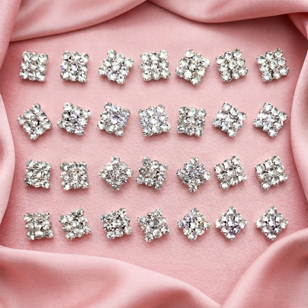 Urthn Austrian Stone Pack of 3 Stud Earrings Set for Women