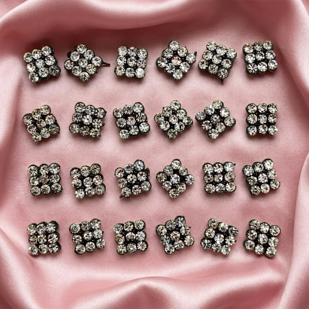 Urthn Austrian Stone Pack of 3 Stud Earrings Set for Women