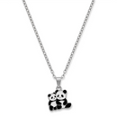 Urthn  Silver Plated Chain Pendant Earrings Rings And Bracelet Jewellery Combo Set (Pack of 6)