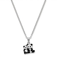 Urthn  Silver Plated Chain Pendant Earrings Rings And Bracelet Jewellery Combo Set (Pack of 6)