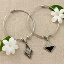 Urthn Silver Plated Elegant Austrian Stone Openable Bracelet For Women & Girls