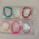 Urthn Crackle Beads Bracelet (Assorted Color) (Set Of 12)