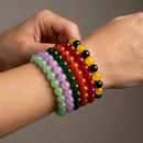 Urthn Multicolor Beaded Bracelet Combo for Women | Fashion Jewelry Set   (Set of 6)