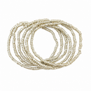 Urthn Trendy Gold Strand Seed Bead Bracelet Combo Set of 6 for Women(pack of 6)