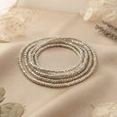 Urthn Trendy Gold Strand Seed Bead Bracelet Combo Set of 6 for Women