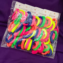 Urthn Set of 12 Soft Multicolor Hair Rubber Bands for Women & Girls-1006313