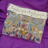 Urthn Set of 12 Soft Multicolor Small Hair Rubber Bands for Women & Girls-1006320