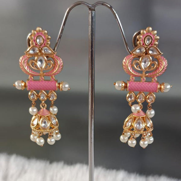 Tarangavi Gold Plated Dangler Earrings