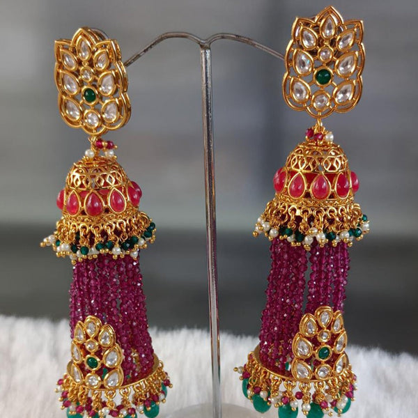 Tarangavi Gold Plated Dangler Earrings