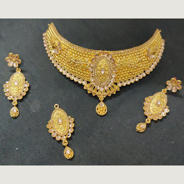 Shreeji Gold Plated Necklace Set